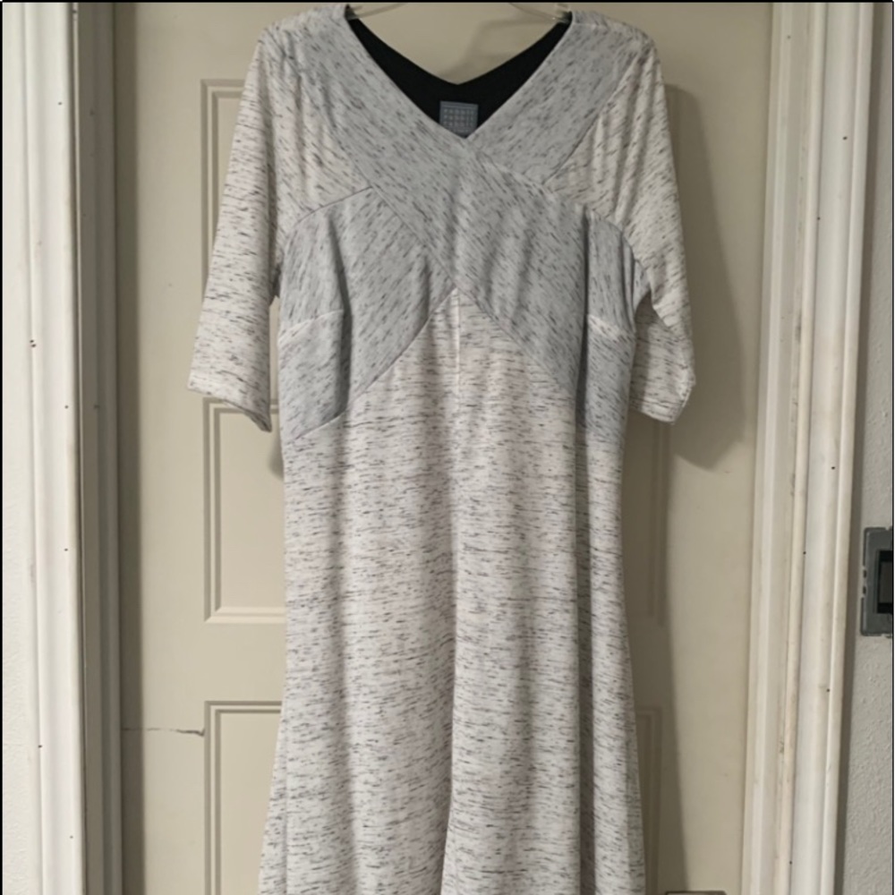 Rabbit Rabbit Rabbit designs wrap bodice dress